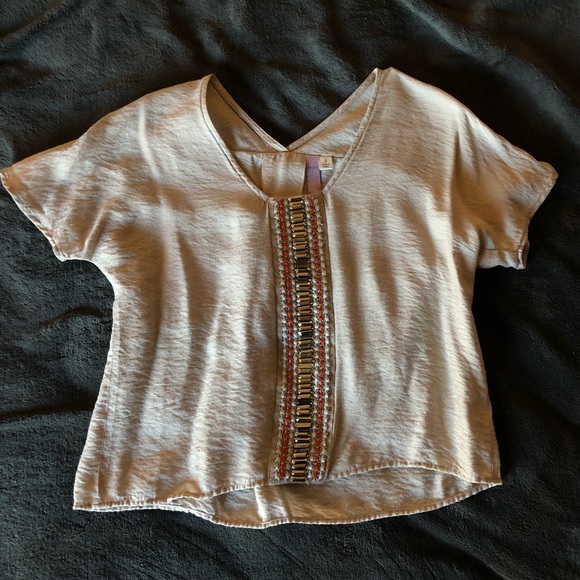 Francesca's Collections Tops - Cream top